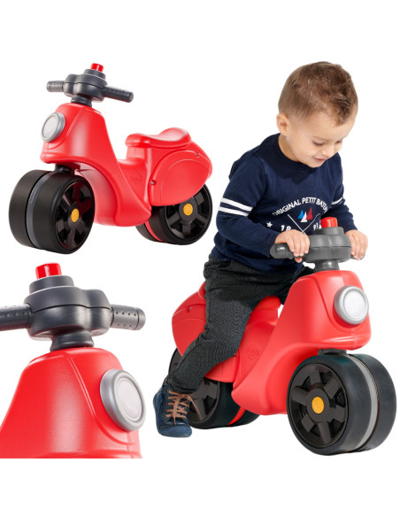 Falk Jeździk Scooter Strada Scooter Czerwony Ciche Opony od 1 Roku