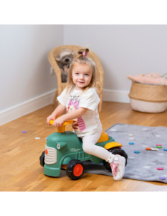 FALK Traktorek Baby Maurice Zielony Vintage z Przyczepką od 1 roku 2