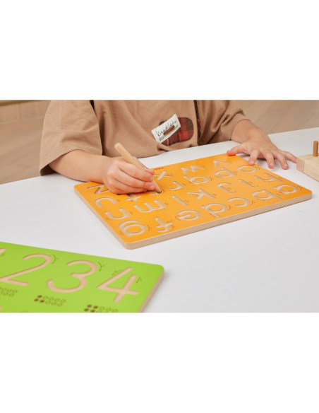 VIGA Tablica Kreślarska Kształty Szlaczki Nauka Pisania