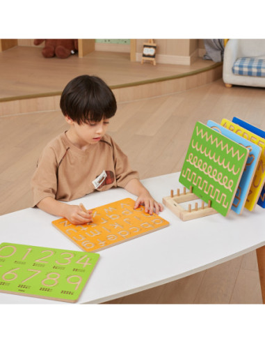 VIGA Tablica Kreślarska Cyfry Nauka Pisania