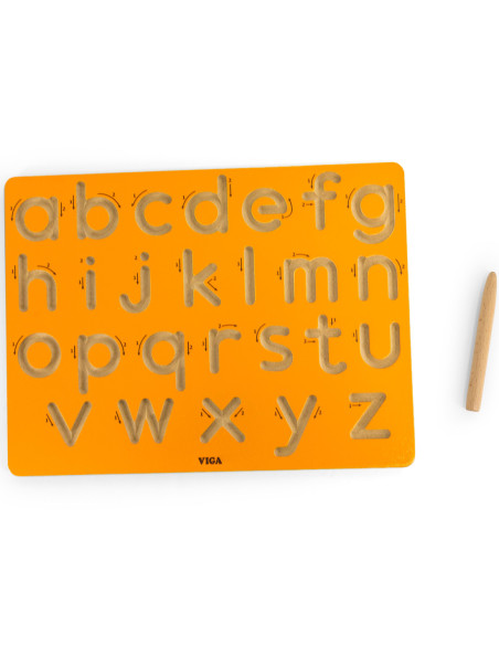 VIGA Tablica Kreślarska Małe Litery Nauka Pisania