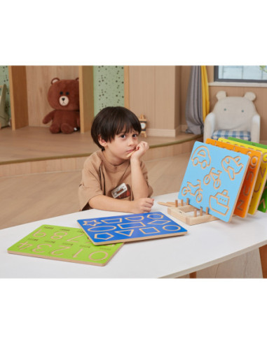 VIGA Tablica Kreślarska Małe Litery Nauka Pisania