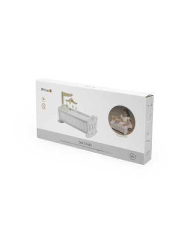 VIGA Kołyska Drewniana dla Lalek Łóżeczko