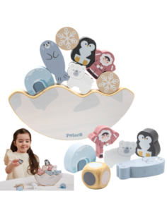 VIGA PolarB Arctic Animals Balancing Puzzle Game