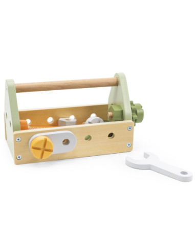 VIGA POLARB Skrzynka z Narzędziami Zestaw Drewniany