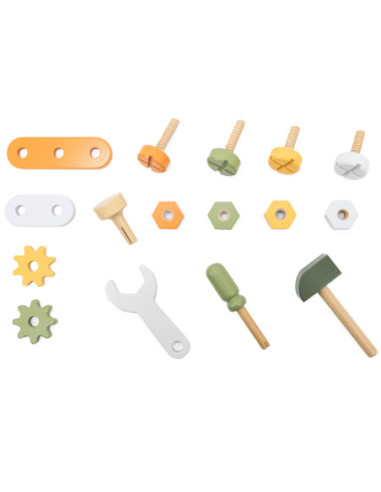 VIGA POLARB Skrzynka z Narzędziami Zestaw Drewniany