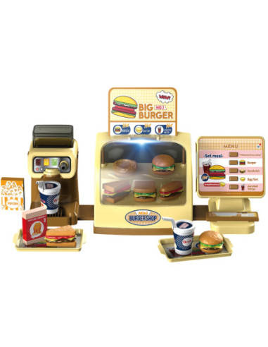 WOOPIE Sklep Restauracja Fast Food Mini Burger Shop "BIG BURGER"
