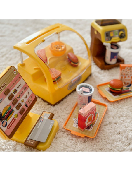 WOOPIE Sklep Restauracja Fast Food Mini Burger Shop "BIG BURGER"