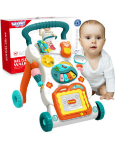 WOOPIE BABY Grający Chodzik z Znikopisem