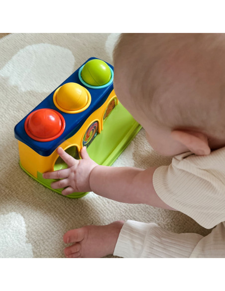 WOOPIE BABY Kolorowa Przebijanka Wbijanka z Młoteczkiem Montessori