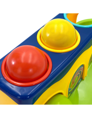WOOPIE BABY Kolorowa Przebijanka Wbijanka z Młoteczkiem Montessori