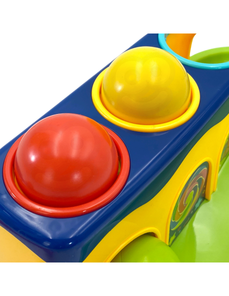 WOOPIE BABY Kolorowa Przebijanka Wbijanka z Młoteczkiem Montessori