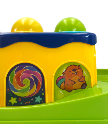 WOOPIE BABY Kolorowa Przebijanka Wbijanka z Młoteczkiem Montessori