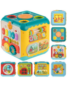 WOOPIE BABY Skrzynka Aktywności 6w1 - 18m+