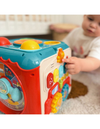 WOOPIE BABY Skrzynka Aktywności 6w1 - 18m+