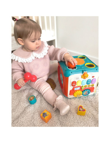 WOOPIE BABY Skrzynka Aktywności 6w1 - 18m+