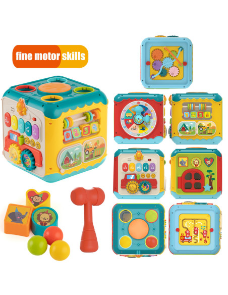 WOOPIE BABY Skrzynka Aktywności 6w1 - 18m+