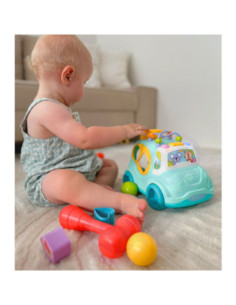 WOOPIE BABY Samochodzik Muzyczny Sorter Niebieski 2