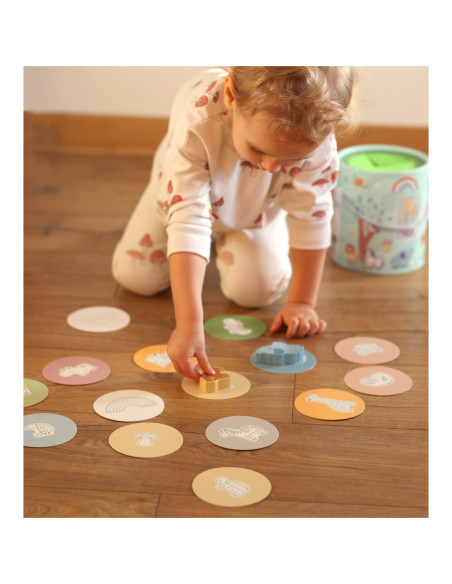 WOOPIE GREEN Tajemnicze Pudełko Dotknij i Dopasuj FSC