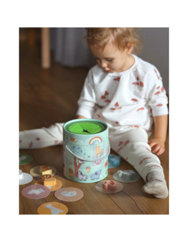 WOOPIE GREEN Tajemnicze Pudełko Dotknij i Dopasuj FSC