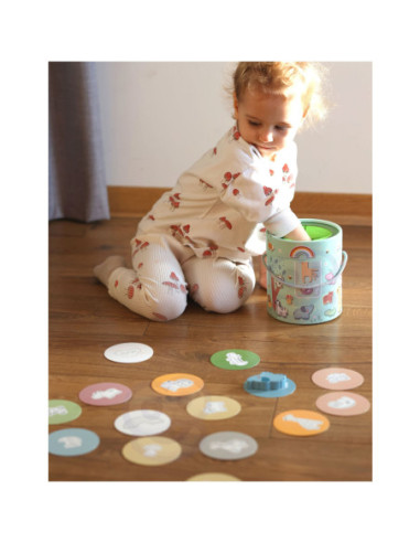 WOOPIE GREEN Tajemnicze Pudełko Dotknij i Dopasuj FSC