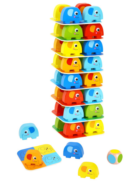 WOOPIE GREEN Słonik na Słoniku Gra Zręcznościowa FSC