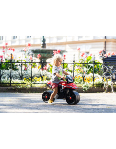 FALK Jeździk Racing Team Motorek Czerwony Szerokie Koła od 1 roku
