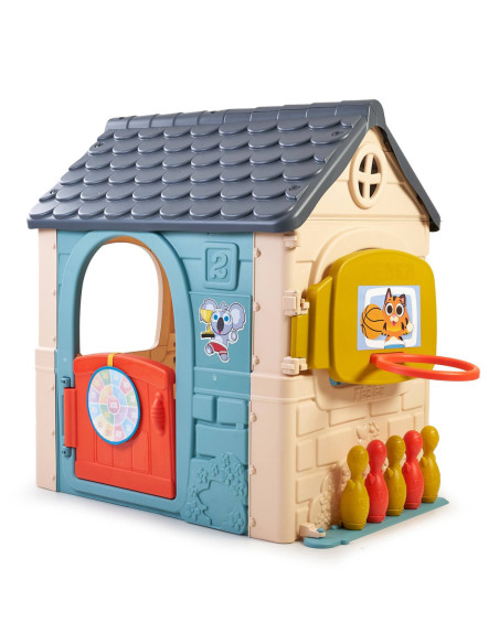 FEBER Dom Aktywności Casual Wielofunkcyjny 6 w 1 z Dołączonymi Grami