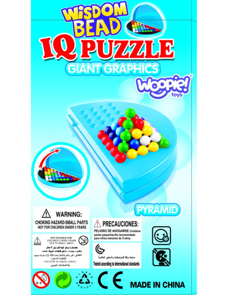 WOOPIE Gra Logiczna Trening Mózgu IQ PUZZLE