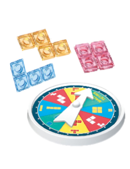 WOOPIE Gra Edukacyjna Tetris Kolorowe Klocki