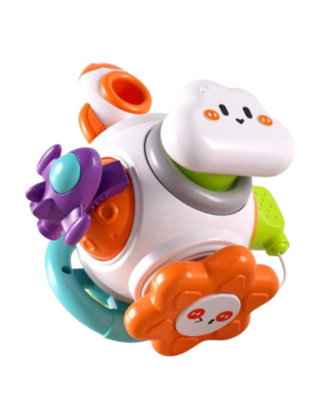 WOOPIE BABY Piłka Kosmiczna Rakieta 6w1 Montessori