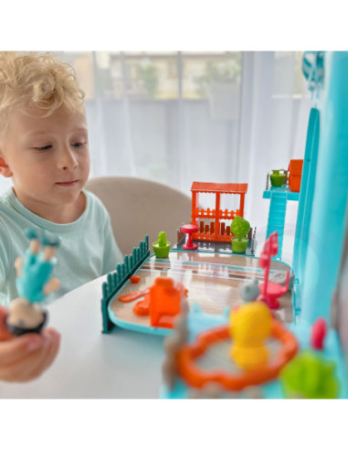 WOOPIE Domek dla Lalek 3w1 Zestaw do Pielęgnacji Pieska w Plecaku
