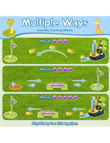 WOOPIE Zestaw Mini SNAKE GOLF