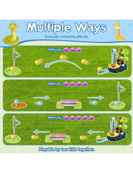 WOOPIE Zestaw Mini SNAKE GOLF