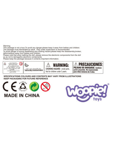 WOOPIE ROYAL Lalka Hiszpanka Raquel Interaktywna Baby Dolls