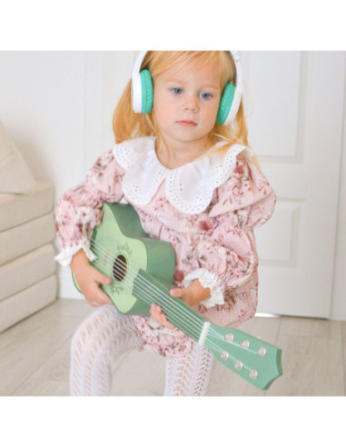 CLASSIC WORLD Drewniana Gitara Vintage dla Dzieci 3+