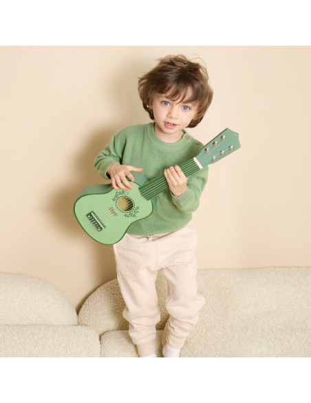 CLASSIC WORLD Drewniana Gitara Vintage dla Dzieci 3+