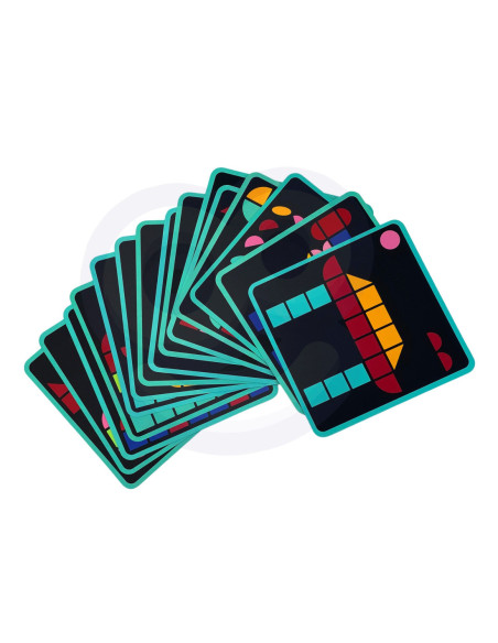 TOOKY TOY Mozaika Drewniana Układanka Montessori