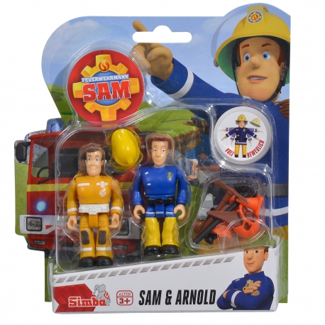 Simba Figurki Strażak Sam Sam i Arnold z akcesoriami