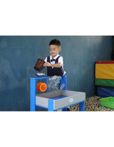 CLASSIC CLASSIC WORLD EDU Piaskowo-Wodny Zestaw Doświadczalny dla Dzieci