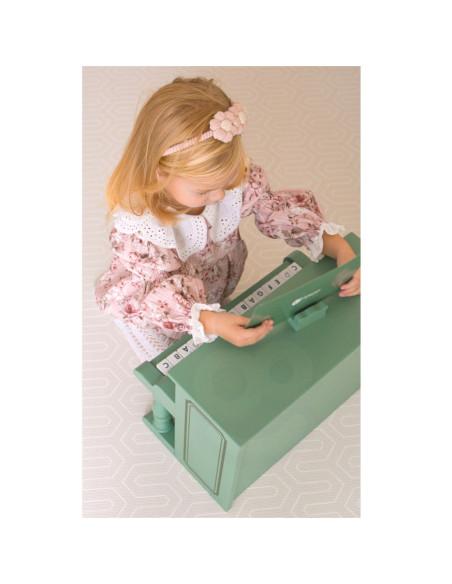 CLASSIC WORLD Pianinko Vintage + Książeczka do Nauki