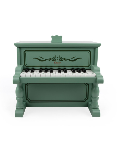 CLASSIC WORLD Pianinko Vintage + Książeczka do Nauki
