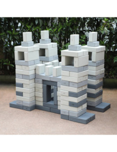 CLASSIC WORLD EDU Cegiełki EVA Miękkie do Budowania 2