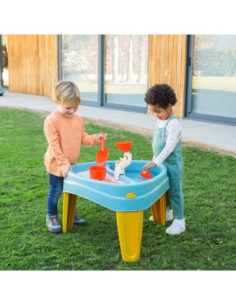 FEBER Stolik Wodny z Przykrywą CASUAL 4w1 Piaskownica Biurko Stolik Piknikowy Akc. 2