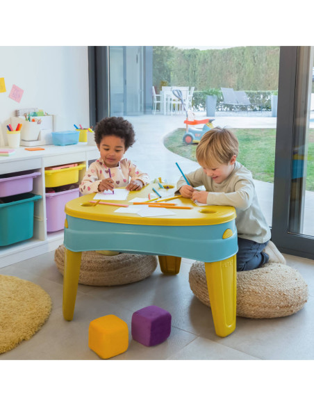 FEBER Stolik Wodny z Przykrywą CASUAL 4w1 Piaskownica Biurko Stolik Piknikowy Akc.