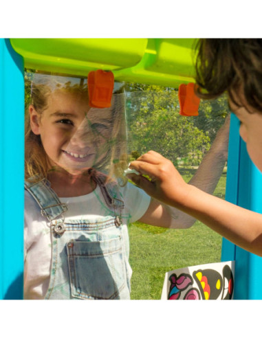 FEBER Dwustronna Przeźroczysta Tablica do Rysowania Art&Fun Board