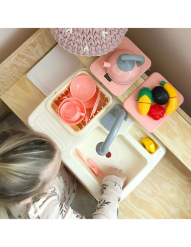 WOOPIE Zlewozmywak 2w1 Kuchnia Kran z Wodą