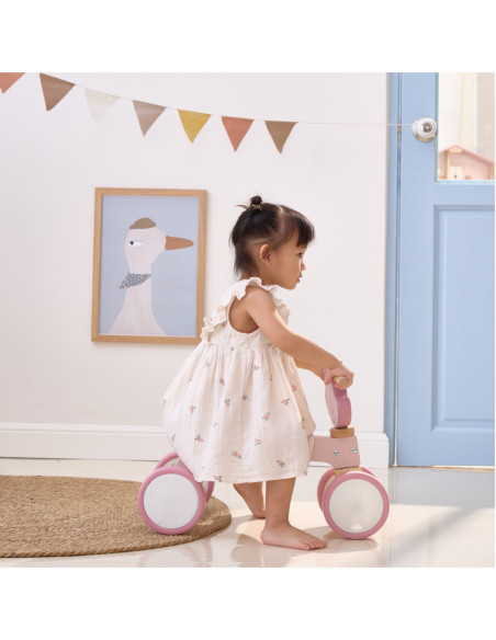 VIGA PolarB Drewniany Jeździk Lisek Miękkie Koła