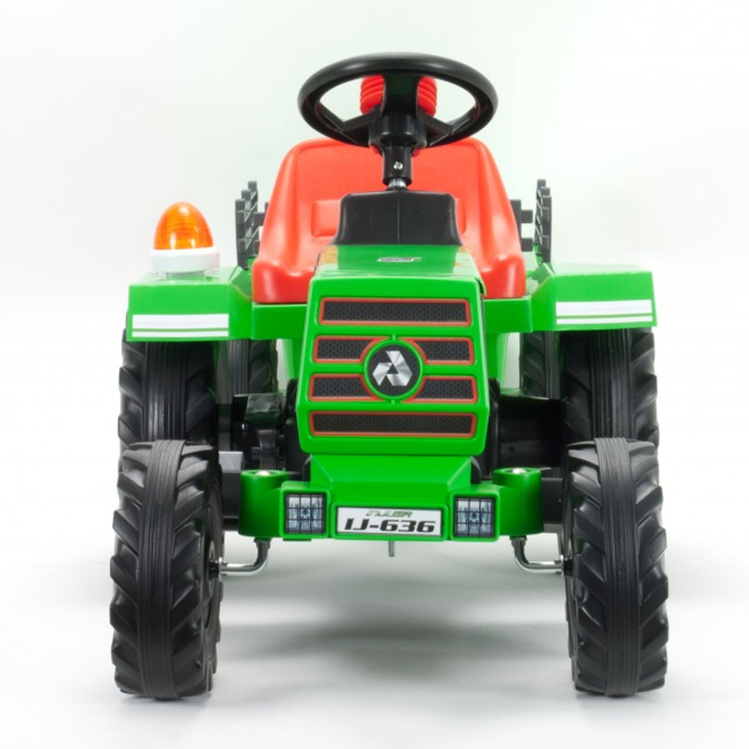 Traktor na akumulator basic 6v + przyczepka