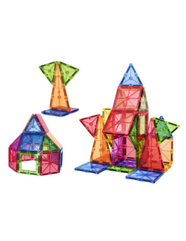 WOOPIE Magnetyczne Klocki Konstrukcyjne Montessori 3D